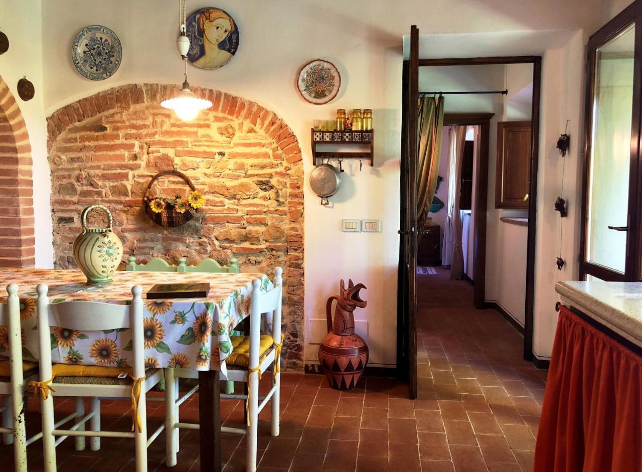 TOSCANA TOUR - Haus Malerin mit Meerblick eingezäuntem Garten Guardistallo Exterior foto